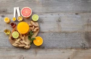 The immune system booster orange juice